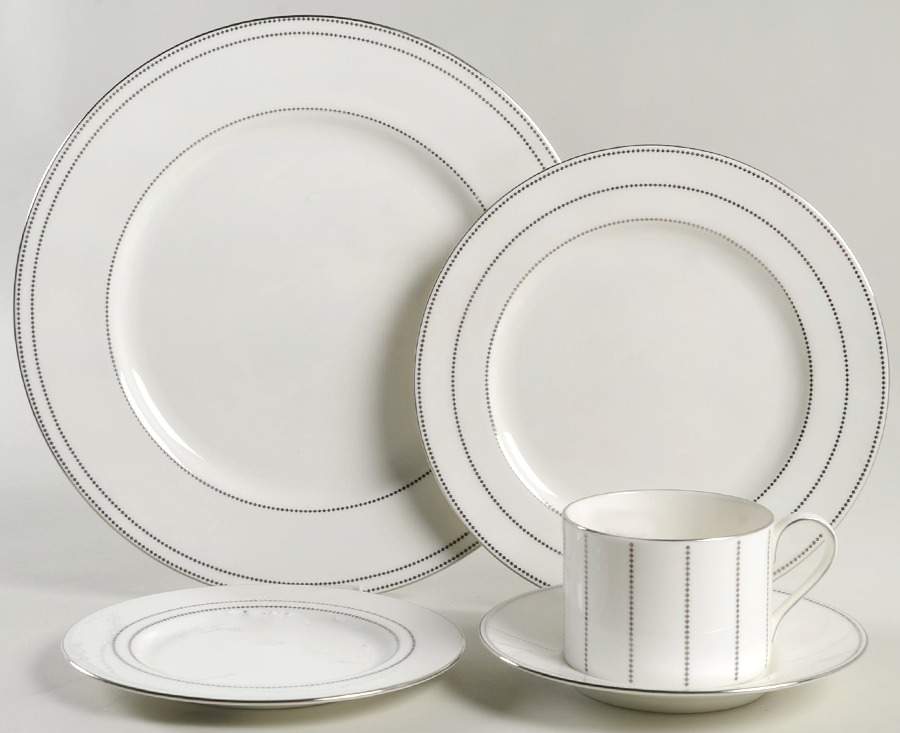 Chelsea Platinum 5 Piece Place Setting by Mikasa-1