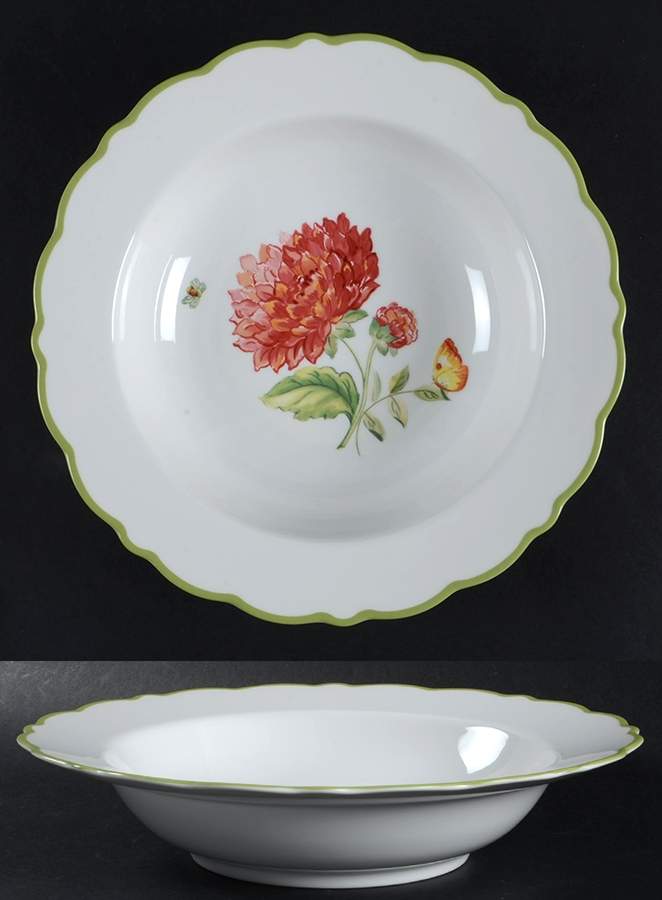 Garden Toscana Mosaic 10" Round Vegetable Bowl by Mikasa-1