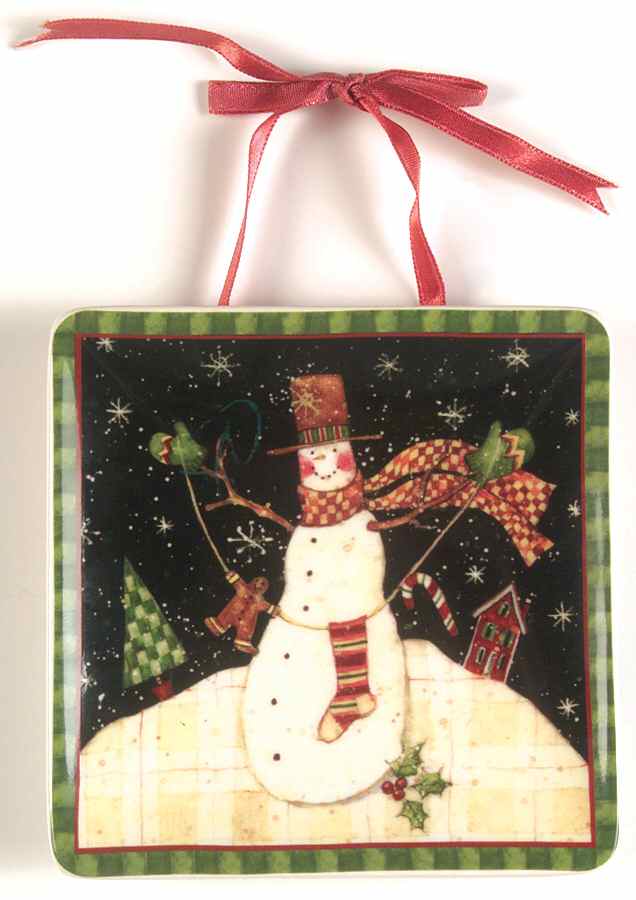 Primitive Christmas Wall Plate by Manual Woodworkers-1