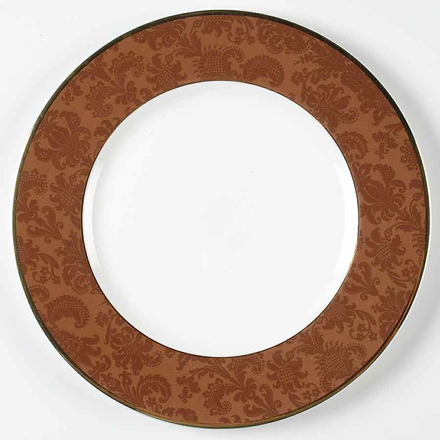 Damask Copper Dinner Plate by Mikasa-1