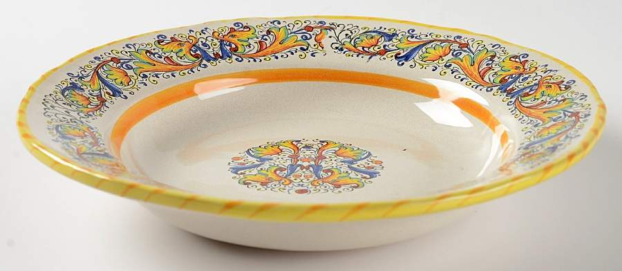 MC61 Rim Soup Bowl by Meridiana Ceramiche-1