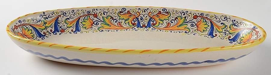 MC61 15" Oval Serving Platter by Meridiana Ceramiche-1
