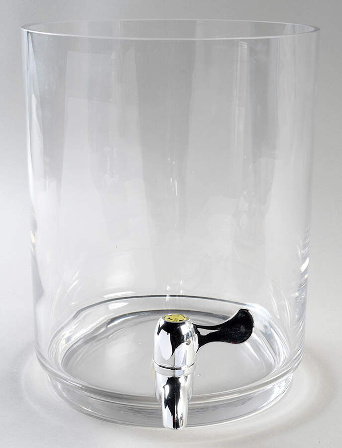 Piccadilly 9 Qt Glass Beverage Dispenser Glass Container by MacKenzie-Childs-1