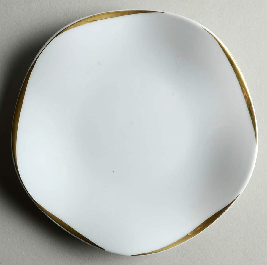 Etincelle Or (Gold) Bread & Butter Plate by Medard de Noblat-1