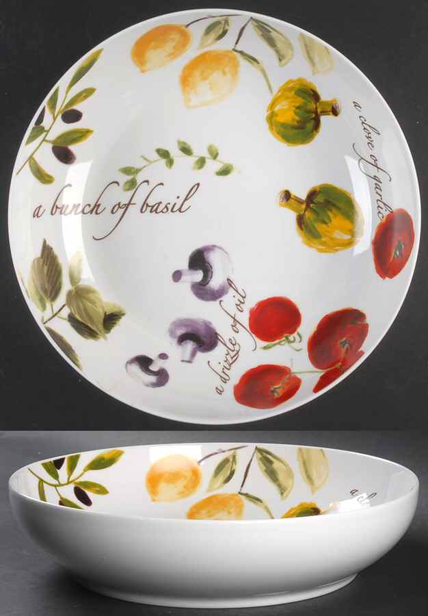 Tuscan Countryside 11" Pasta Serving Bowl by Mikasa-1