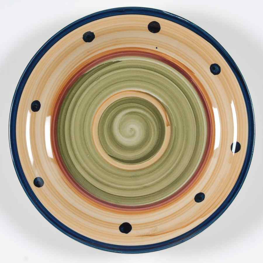 Autumn Vine Salad/Dessert Plate by Moda Fina-1