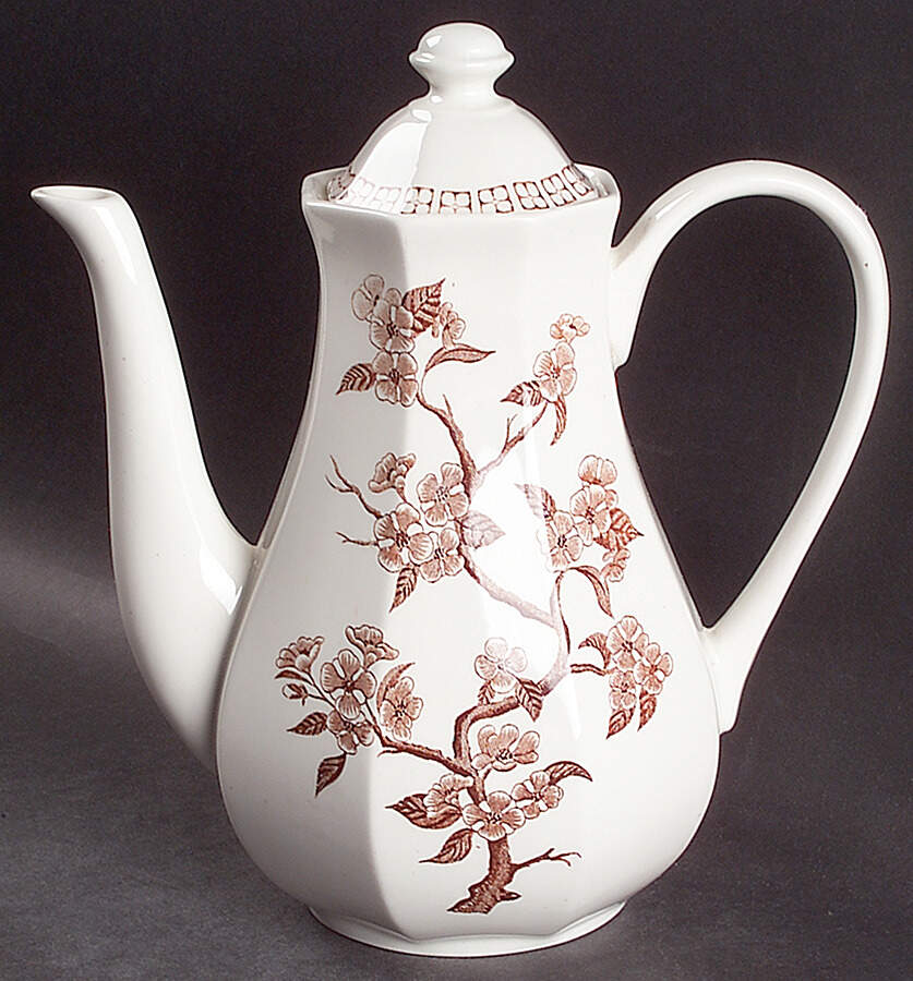Innocence Coffee Pot & Lid by J & G Meakin-1