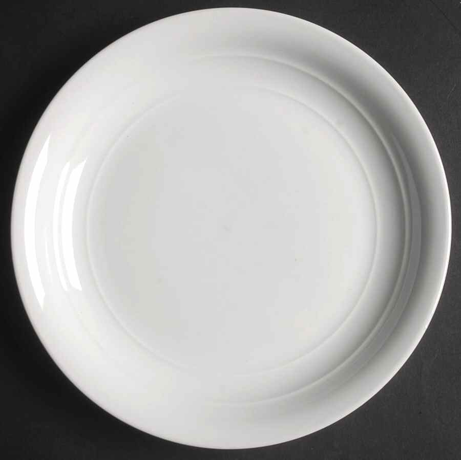 Oversize White Salad/Dessert Plate by Mayfair & Jackson-1
