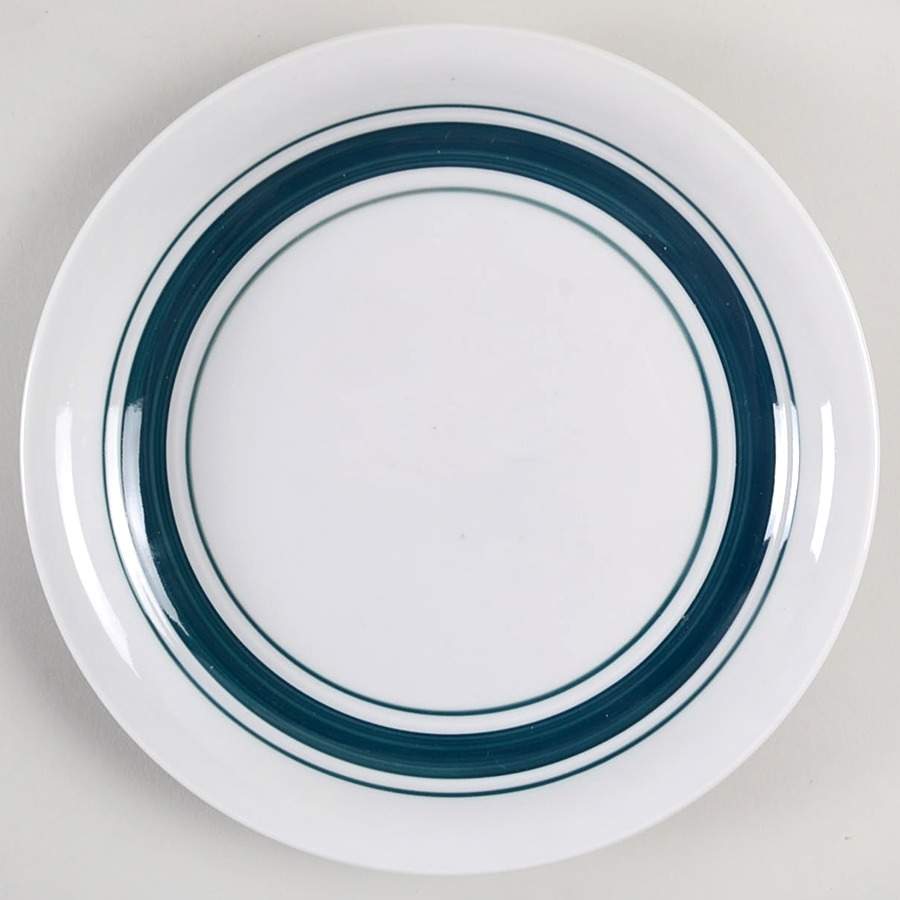 Oversize Blue Salad/Dessert Plate by Mayfair & Jackson-1