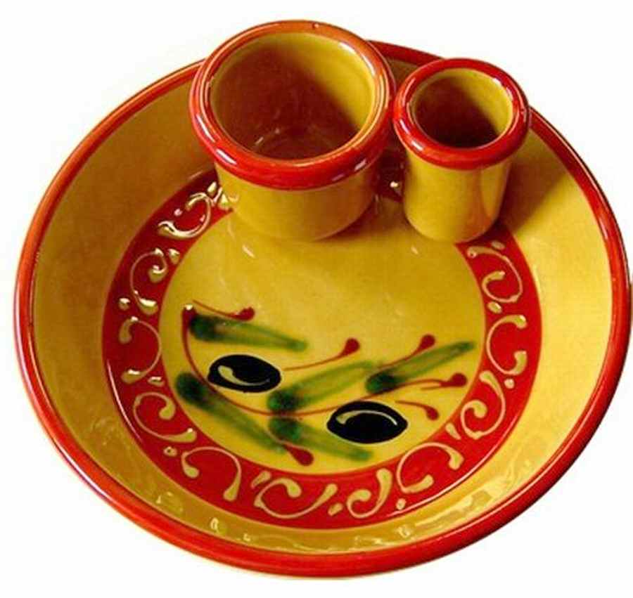Cordoba Olive Set-3 Pc(Olive Dish,Toothpick & Pit Holders) by Myson-1