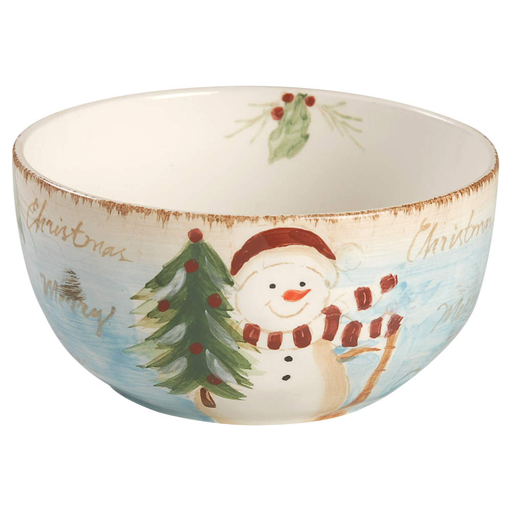 Snowman Soup/Cereal Bowl by Maxcera Corp-1