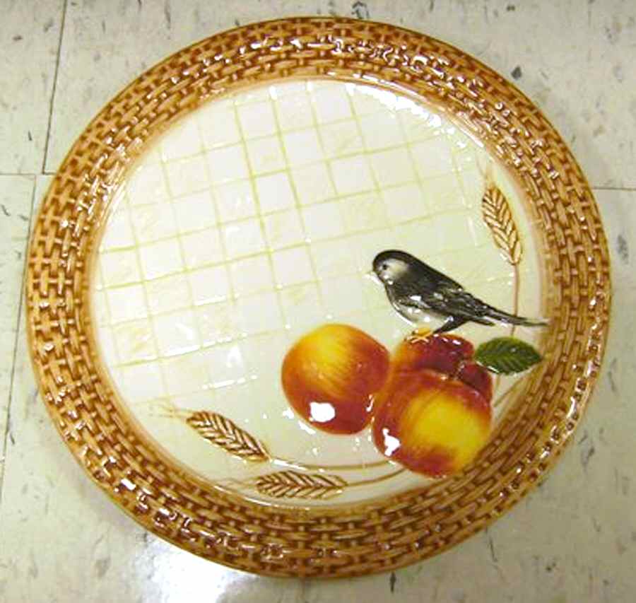 Crate Delicious Salad/Dessert Plate by Manual Woodworkers-1