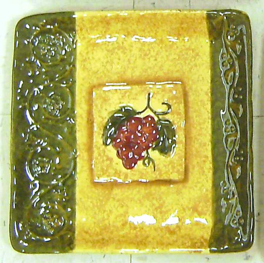 Cabernet du Soleil Salad/Dessert Plate by Manual Woodworkers-1