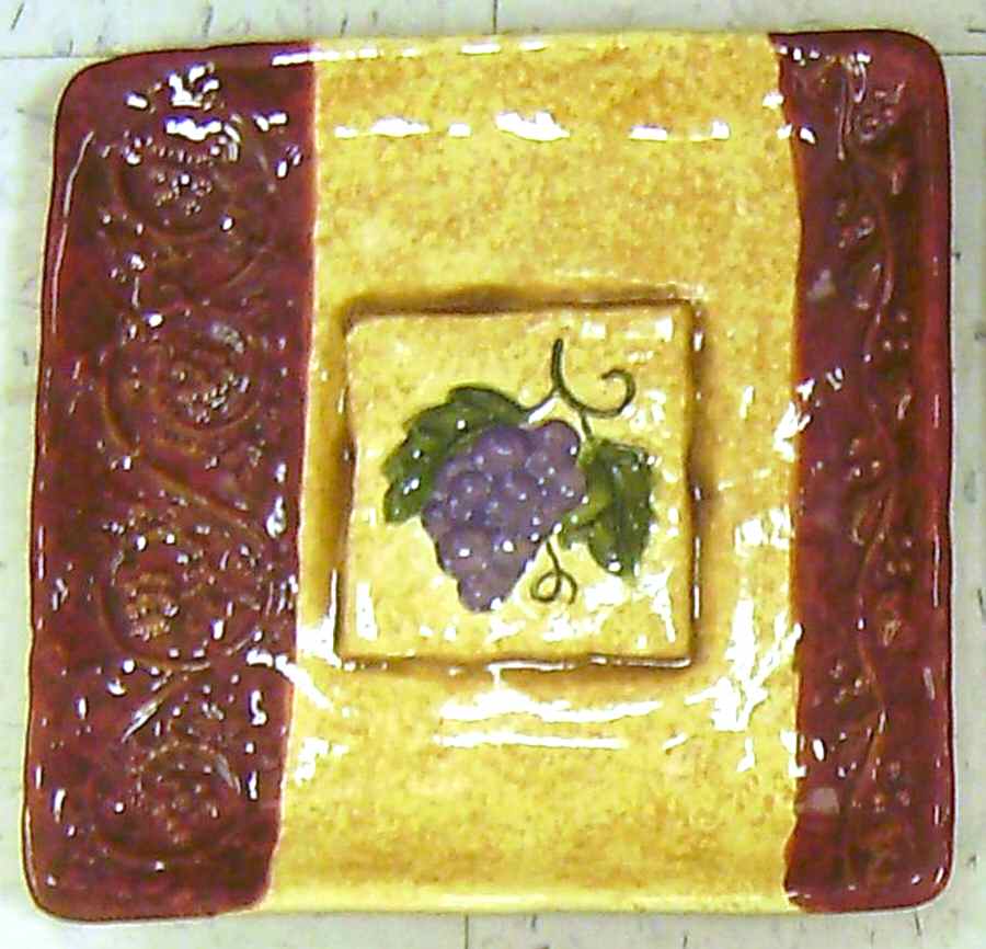 Cabernet du Soleil Salad/Dessert Plate by Manual Woodworkers-1