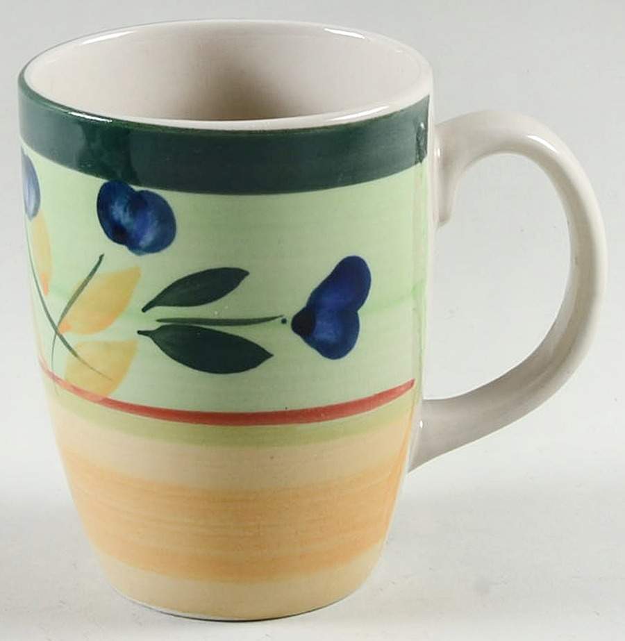 Blueberry Harvest Mug by Moda Fina-1