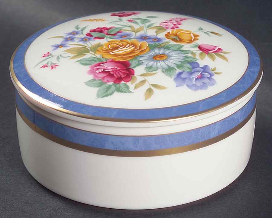 Cozette 4" Round Box & Lid by Mikasa-1