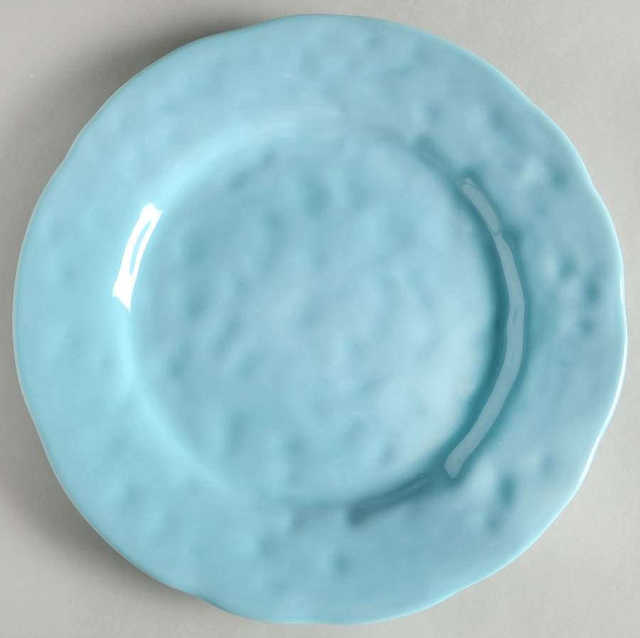 Hand Made (Blue) Dinner Plate by Matceramica-1