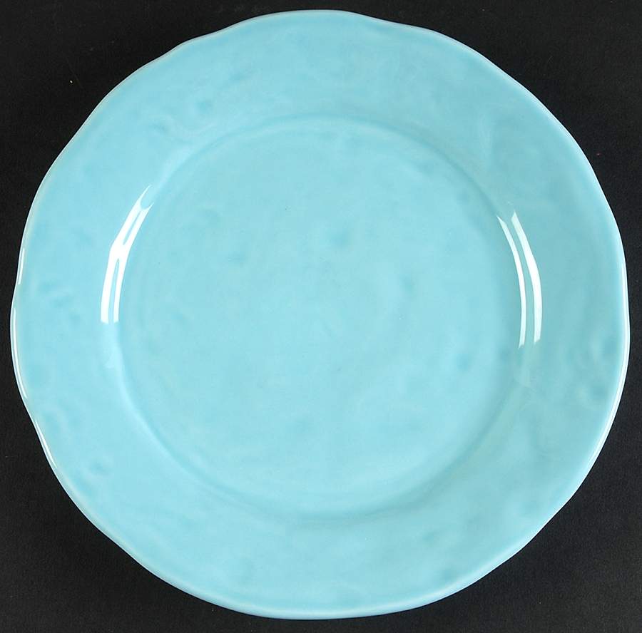Hand Made (Blue) Salad/Dessert Plate by Matceramica-1