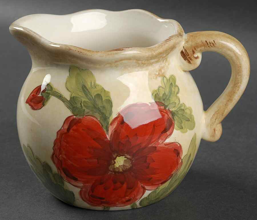 Poppies Creamer by Maxcera Corp-1