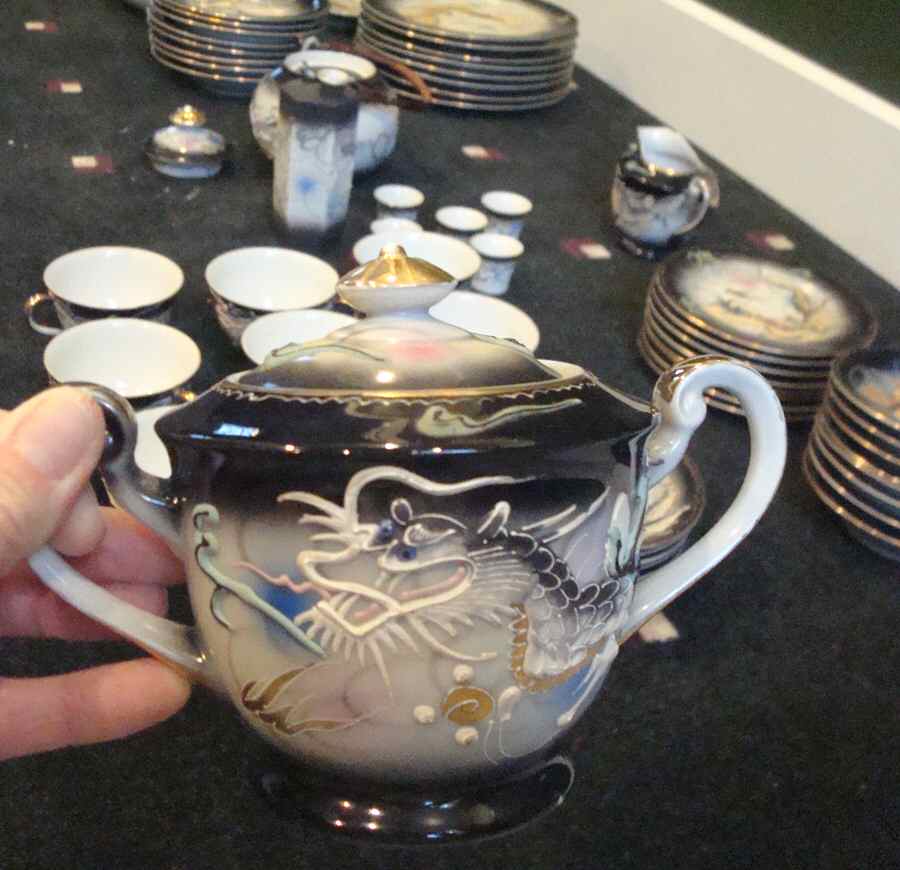 MKZ1 Sugar Bowl & Lid by Meikei-1