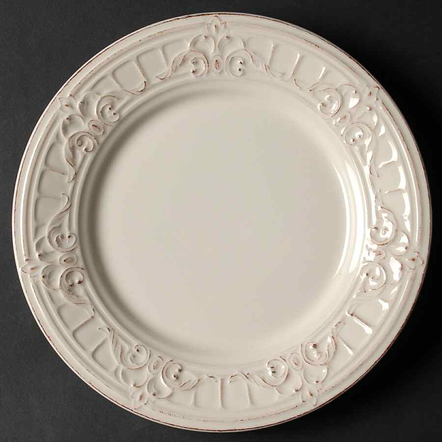 Venice Cream Salad/Dessert Plate by Matceramica-1