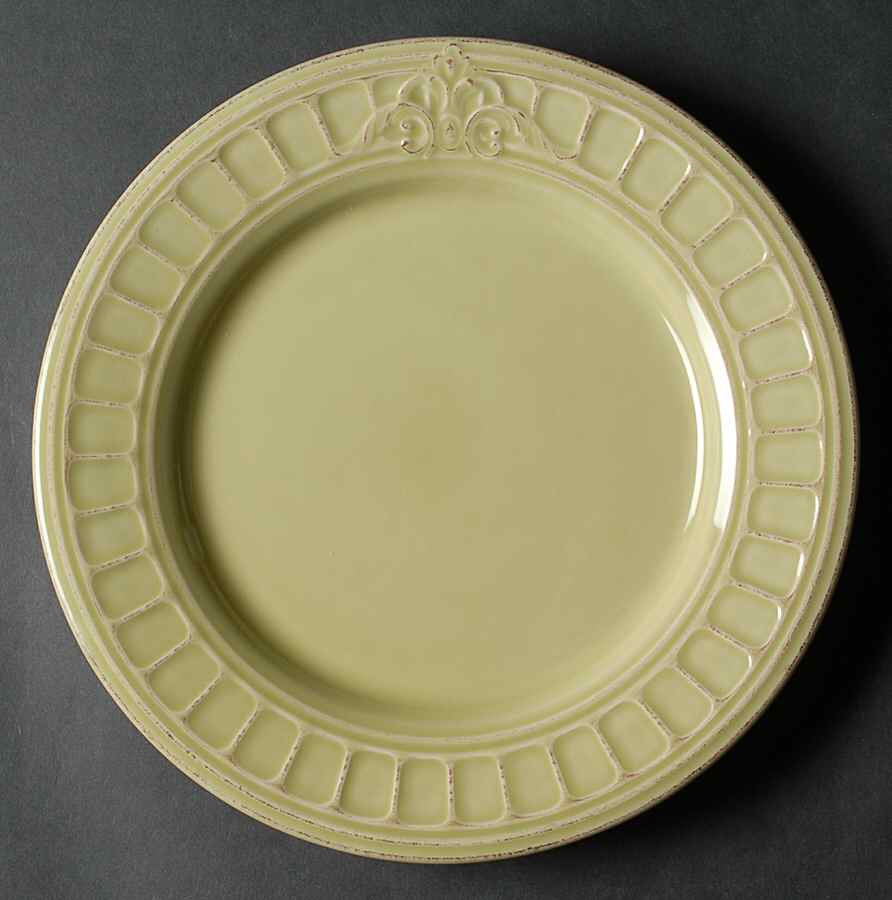 Venice Green Dinner Plate by Matceramica-1