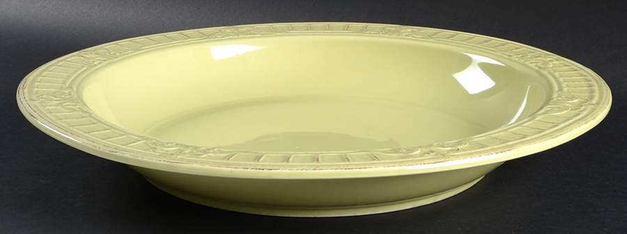 Venice Green 17" Pasta Serving Bowl by Matceramica-1