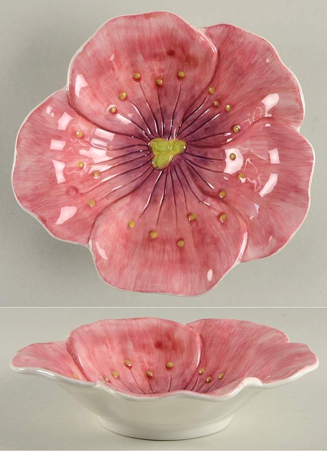Flowers Soup/Cereal Bowl by Maxcera Corp-1
