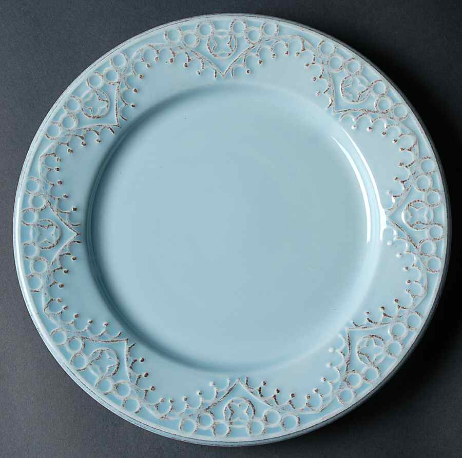 Batalha Blue Dinner Plate by Matceramica-1