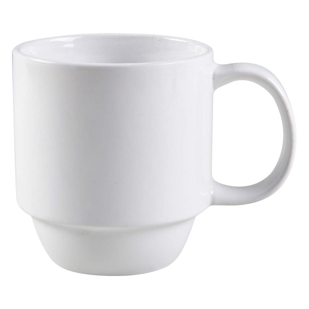 Stackables `White Mug by Mainstays-1