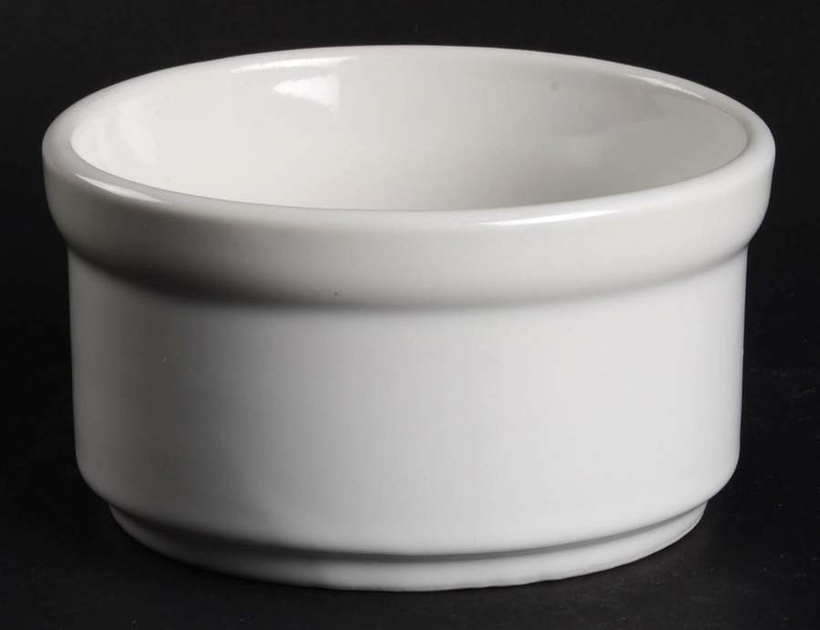 Stackables `White Ramekin by Mainstays-1