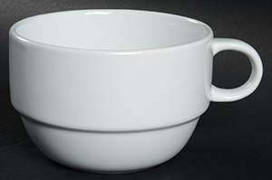 Stackables `White Soup Mug by Mainstays-1