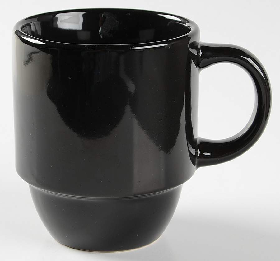 Stackables Black Mug by Mainstays-1