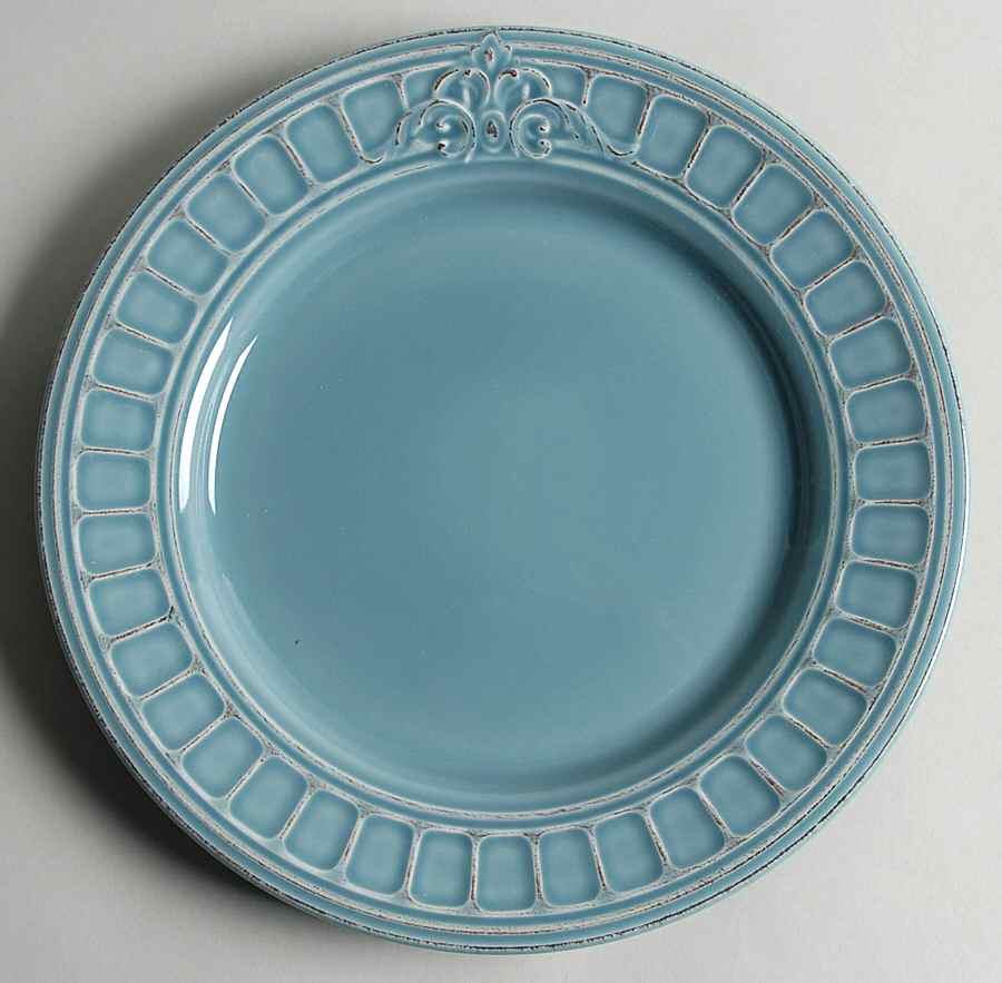 Venice Teal Dinner Plate by Matceramica-1