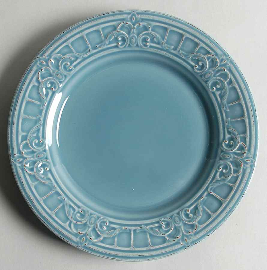 Venice Teal Salad/Dessert Plate by Matceramica-1