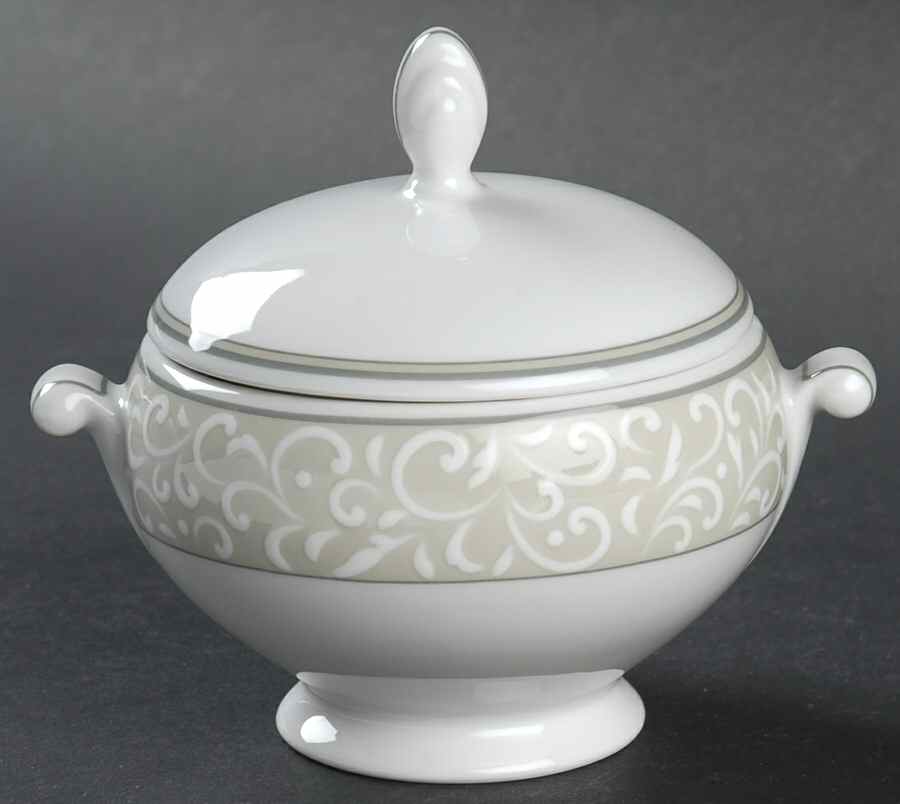 Grace Sugar Bowl & Lid by Mikasa-1