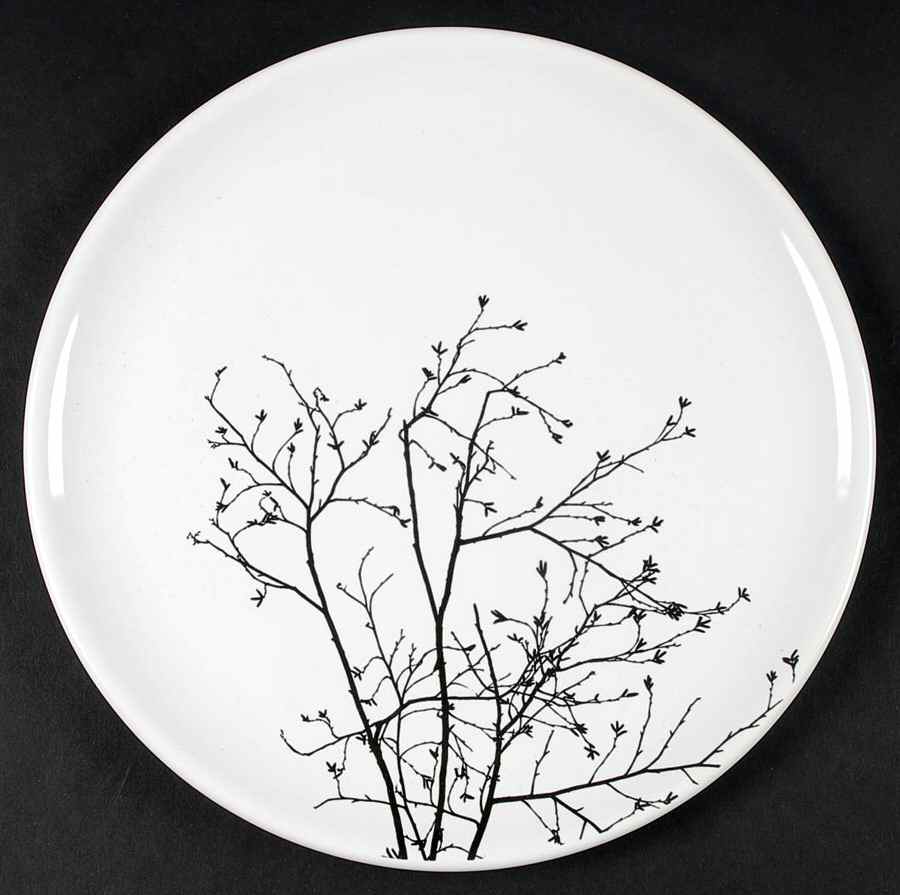 Tree Salad/Dessert Plate by Matceramica-1