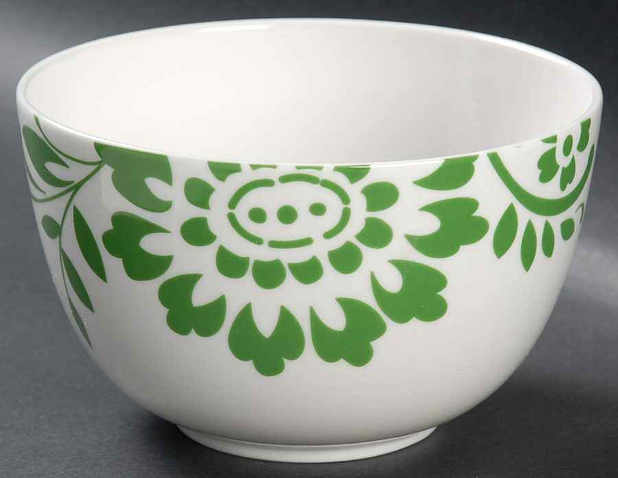 Hudson Green Soup/Cereal Bowl by Martha Stewart-1