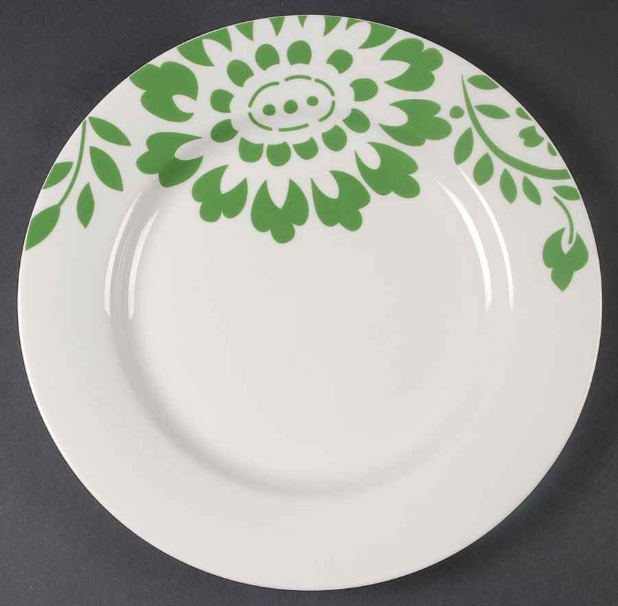 Hudson Green Dinner Plate by Martha Stewart-1