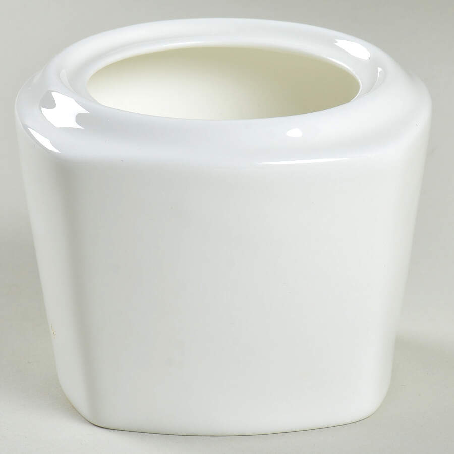 Cashmere White Square Sugar Bowl No Lid by Maxwell & Williams-1