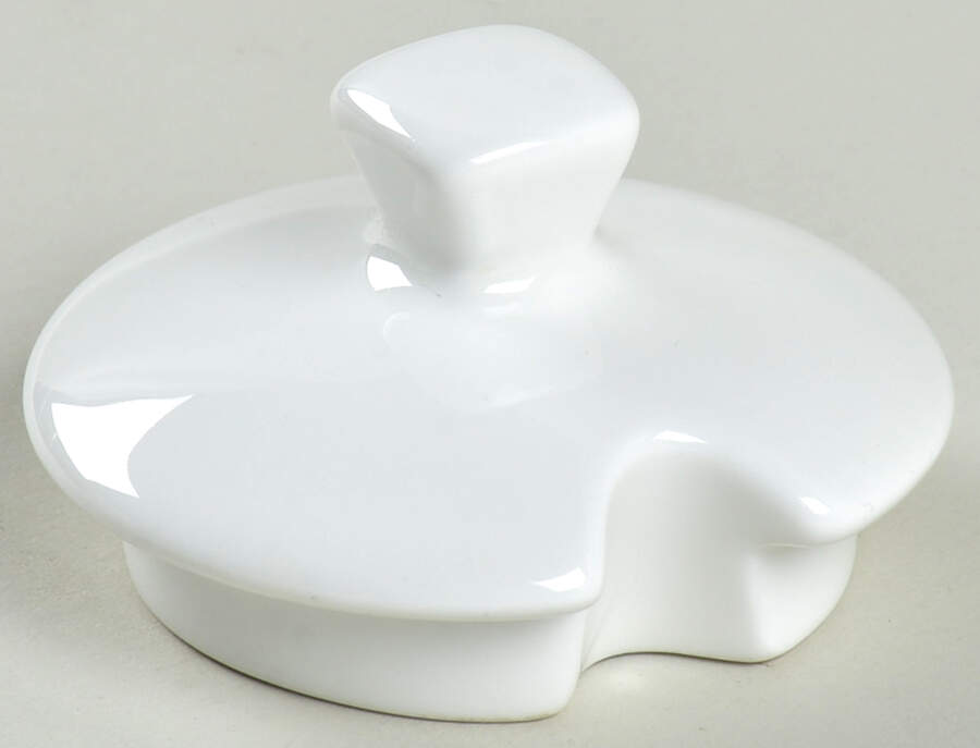 Cashmere White Lid for Square Sugar Bowl by Maxwell & Williams-1