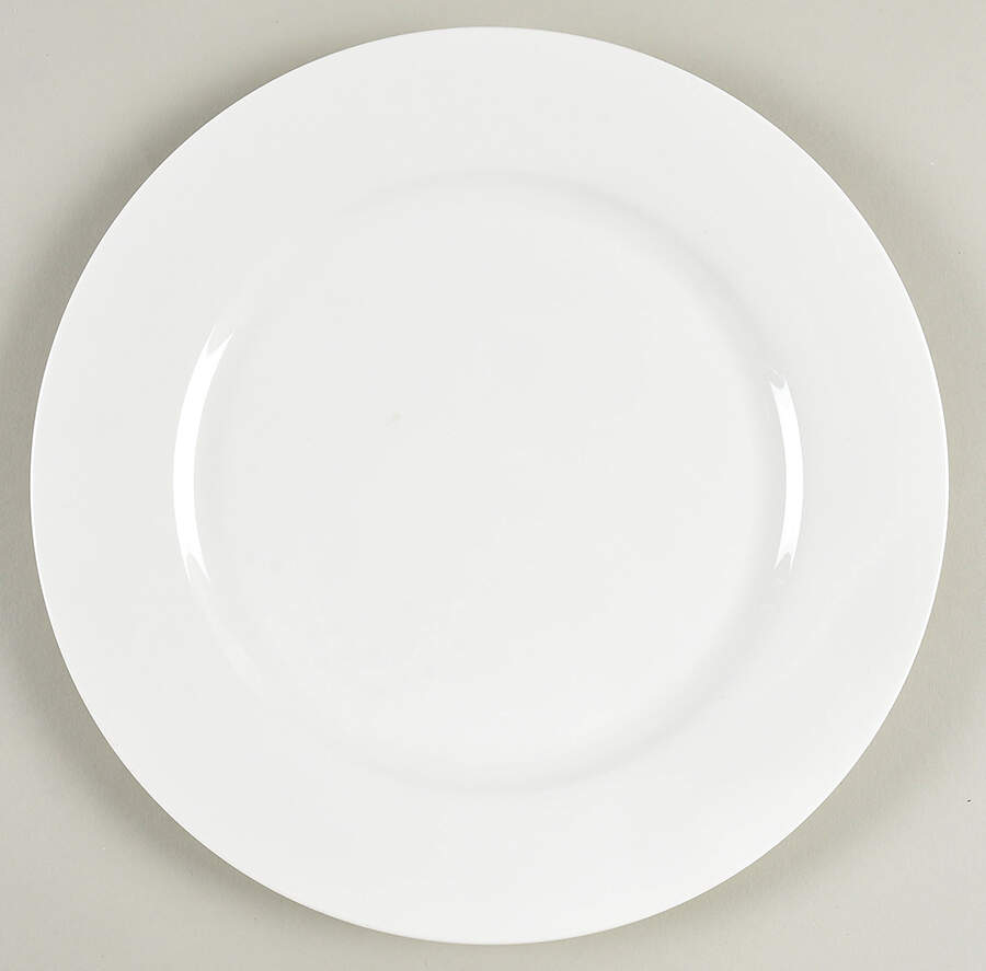 Cashmere White Luncheon Plate by Maxwell & Williams-1