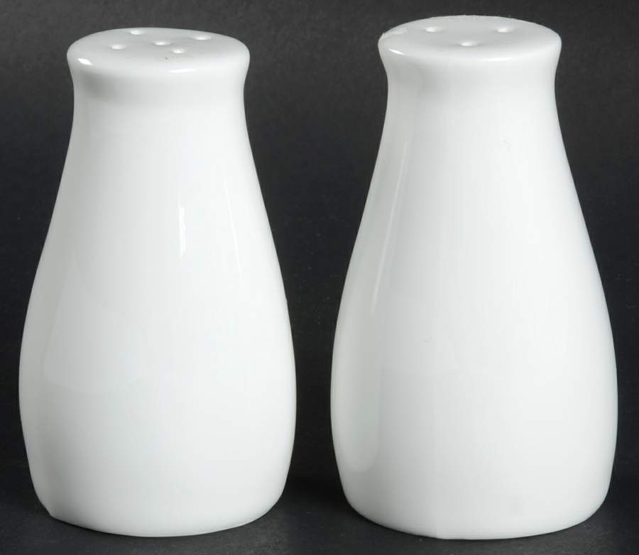 Cashmere White Salt & Pepper Set by Maxwell & Williams-1