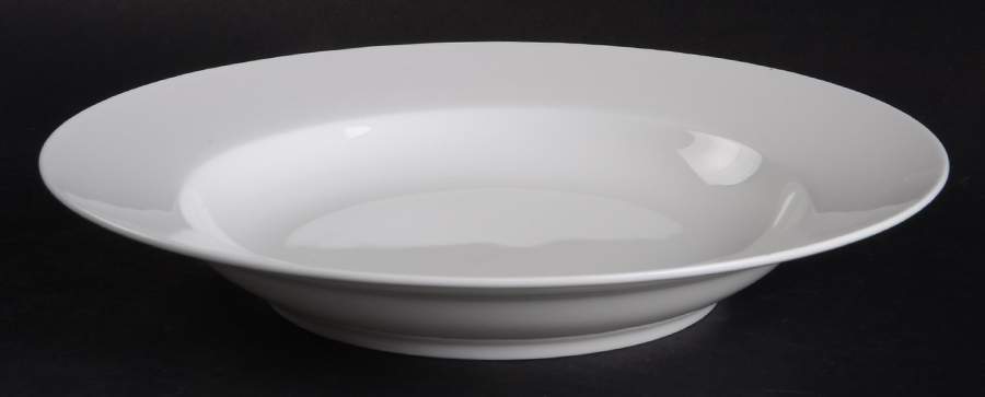 Cashmere White Large Rim Soup Bowl by Maxwell & Williams-1
