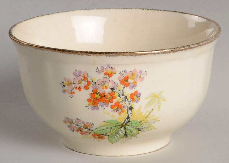 Churtsea Cranberry Bowl by Alfred Meakin-1