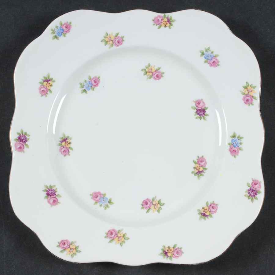 MR1 Square Salad Plate by M & R (England)-1