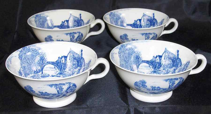 Harnham Bridge Footed Cup by Minton-1
