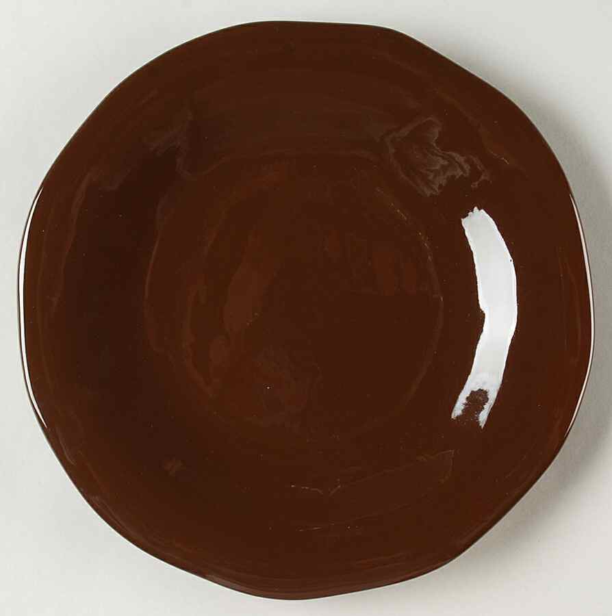 Brava Brown Salad Plate by Mikasa-1