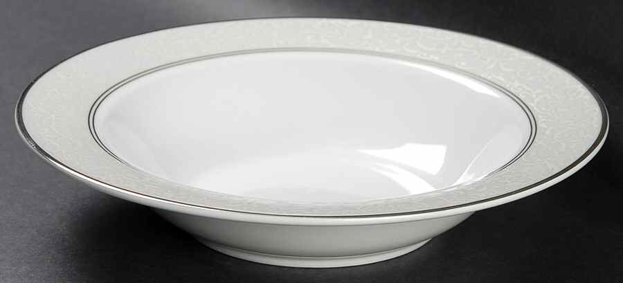 Parchment (China) Rim Fruit/Dessert (Sauce) Bowl by Mikasa-1