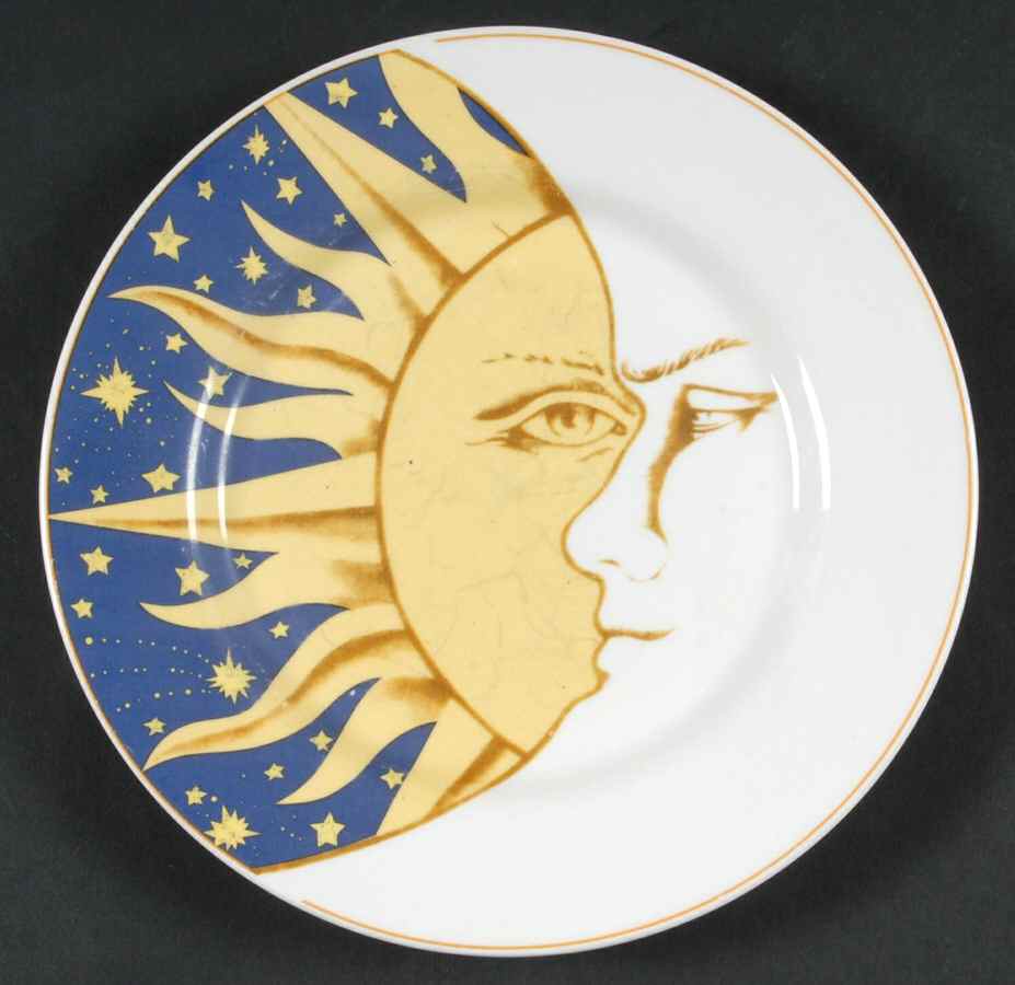 Celestial Salad Plate by Majesticware-1